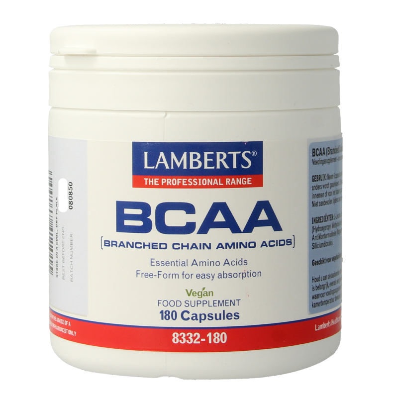 Lamberts BCAA Complex 180 cápsulas