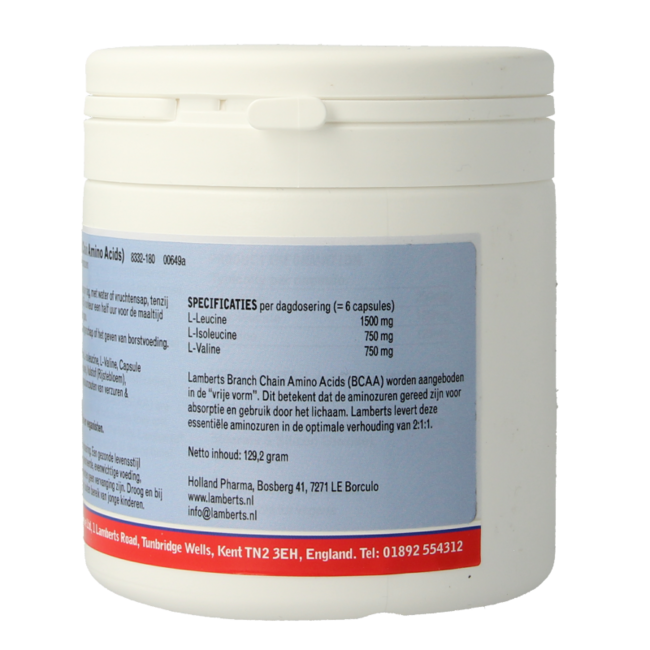 Lamberts BCAA Complex 180 Capsules