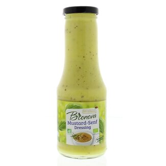 Bionova Aliño de ensalada de mostaza bio 290 mililitros