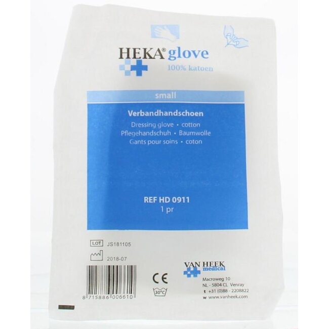 Guanti per Medicazione Heka Taglia S 2 Pezzi