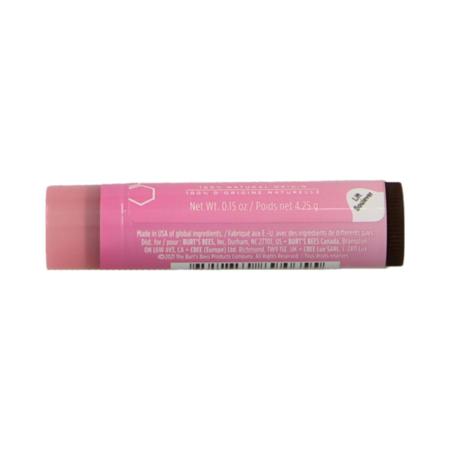 Burt's Bees Getinte lippenbalsem Pink blossom 4.3 Gram
