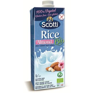 Riso Scotti Riso Scotti Bebida de arroz y almendras bio 1 Litro