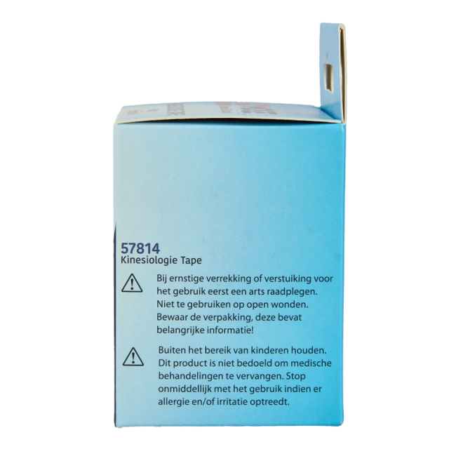 Emdee Kinesio Tape Schwarz, ungeschnitten, 1 Rolle