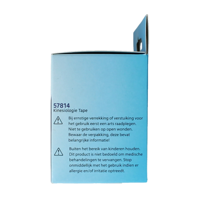 Cinta kinesiológica Emdee negra sin precortar 1 rollo