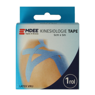 Emdee Emdee Kinesio Tape Hellblau ungeschnitten 1 Rolle