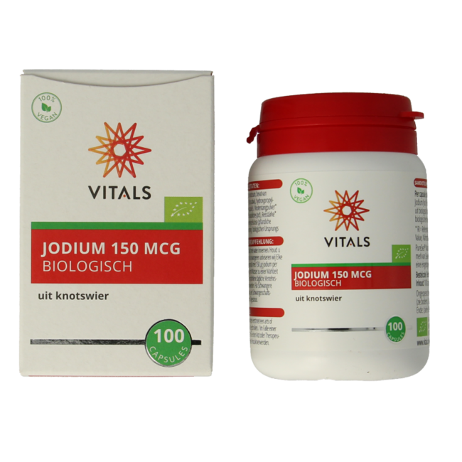Organic Iodine 100 Capsules