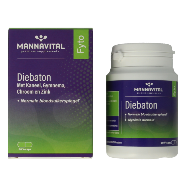 Mannavital Diebaton 60 Cápsulas vegetarianas