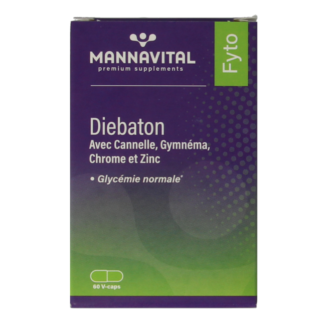 Mannavital Diebaton 60 Cápsulas vegetarianas
