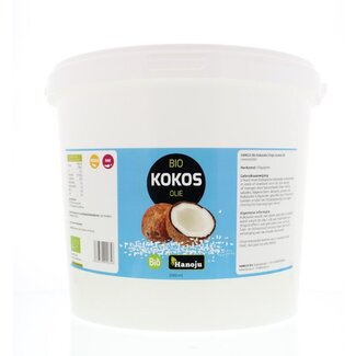 Hanoju Hanoju Aceite de coco virgen cubo bio 5 litros