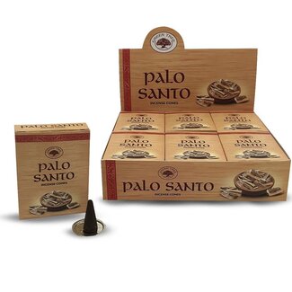 Green Tree Incienso en cono palo santo 10 unidades