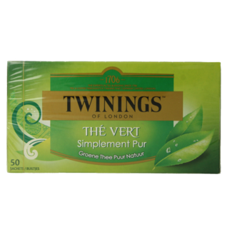 Twinings Té verde puro Twinings 50 bolsitas