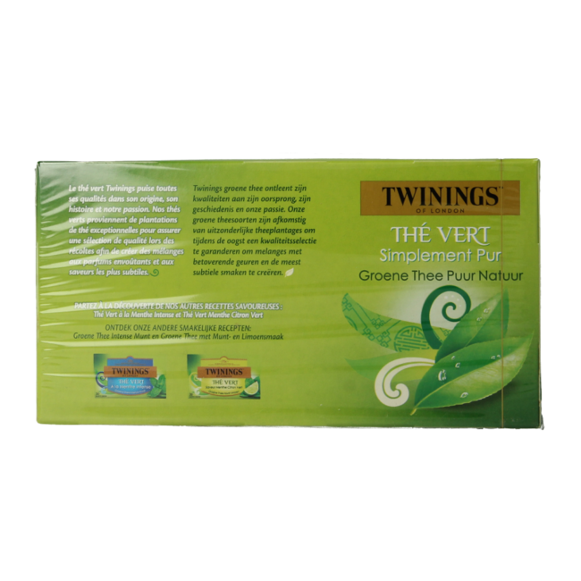 Twinings Té verde puro 50 bolsitas