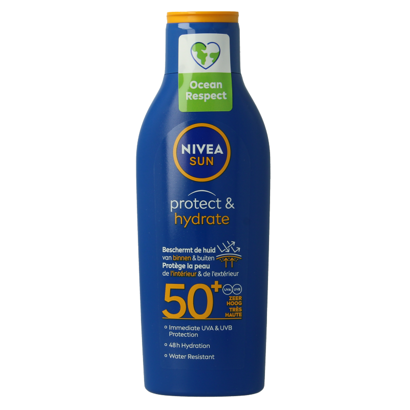 Nivea Sun protect & hydrate leche solar SPF50 200 mililitros