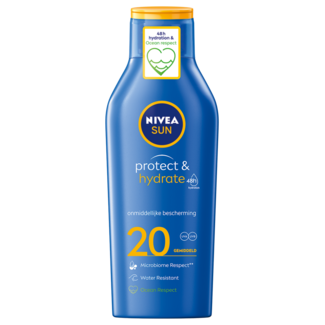 Nivea Mleczko do opalania Nivea Sun Protect & Hydrate SPF20 400 Mililitrów