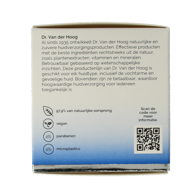 Dr. van der Hoog Feuchtigkeitsspendende Tagescreme 50 Milliliter