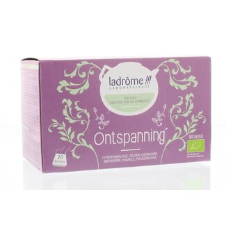 Ladrome Ladrome Infusión de relajación bio 20 bolsitas