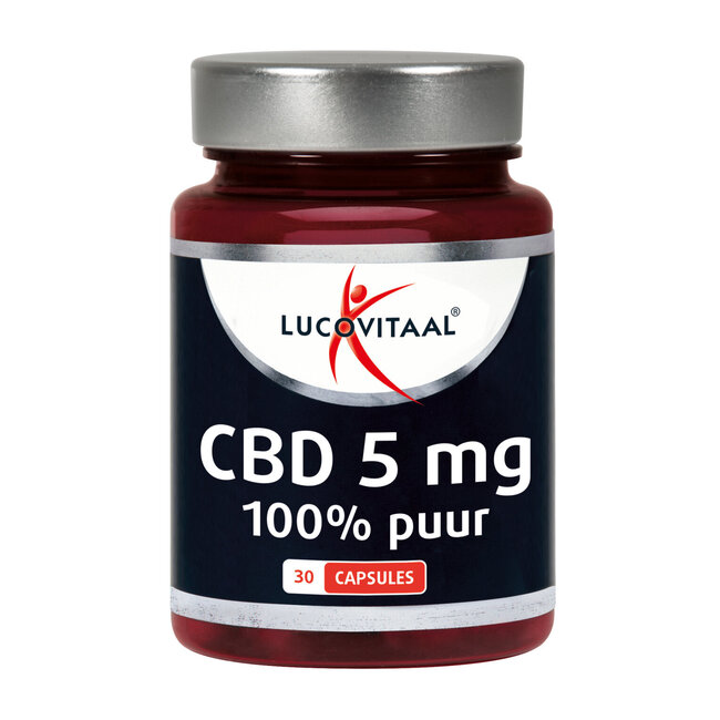 Lucovitaal Cannabidiol CBD 5 mg 30 capsules