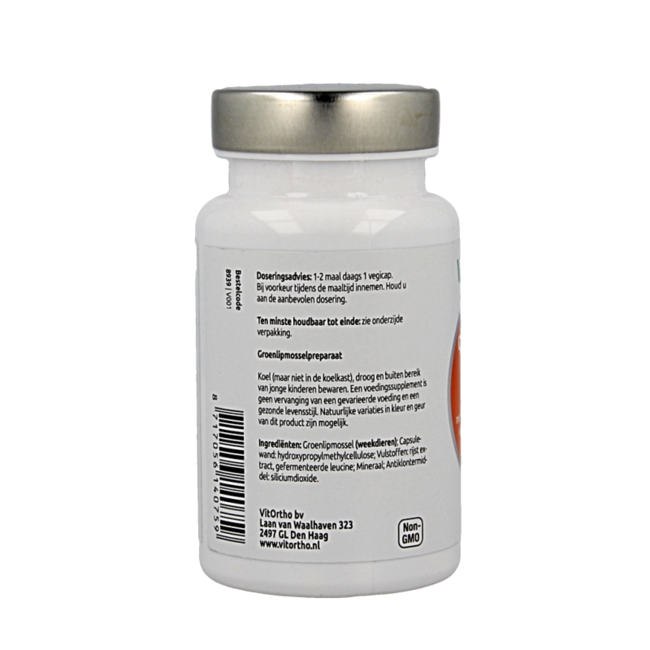 Groenlipmossel extract 500mg 60 Vegetarische capsules