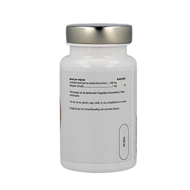 Extrait de moule à lèvres vertes 500 mg 60 gélules végétales