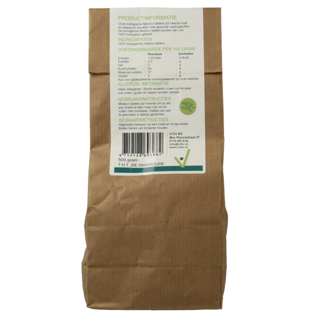 Dátiles medjool bio 500 g