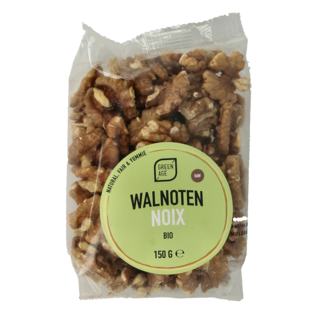 Greenage Greenage organic raw walnuts 150g