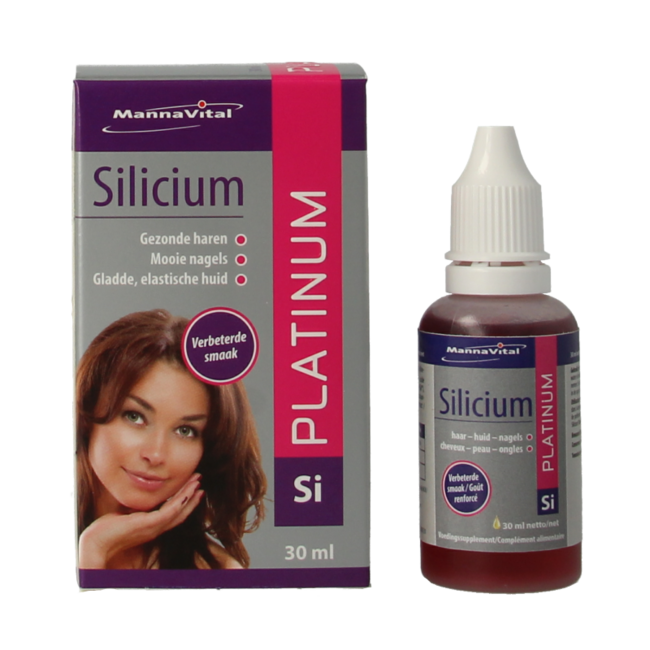 Mannavital Silicio Platinum 30 Millilitri