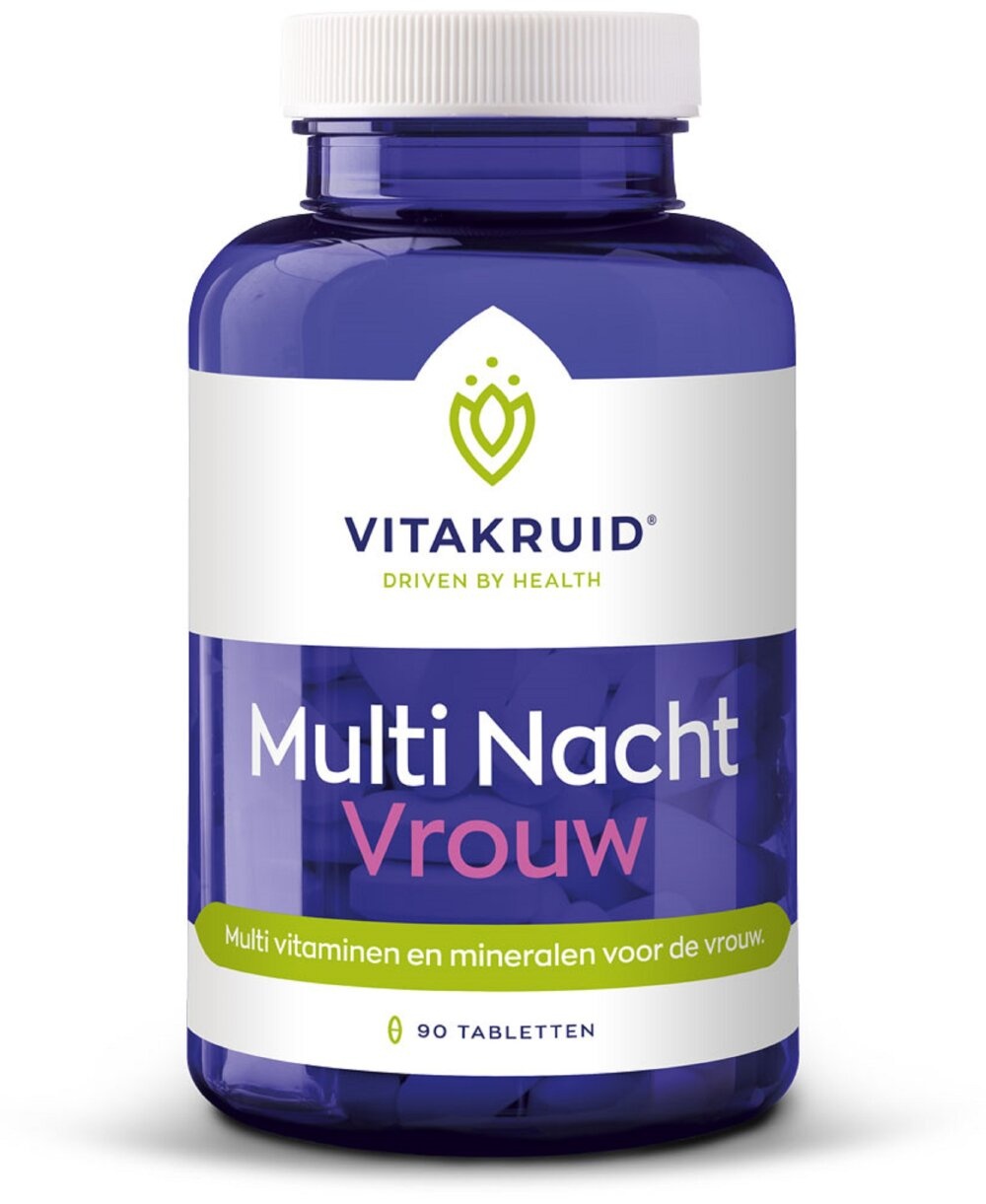 Vitakruid Multi Notte Donna Vegan - Supporto Notturno Completo