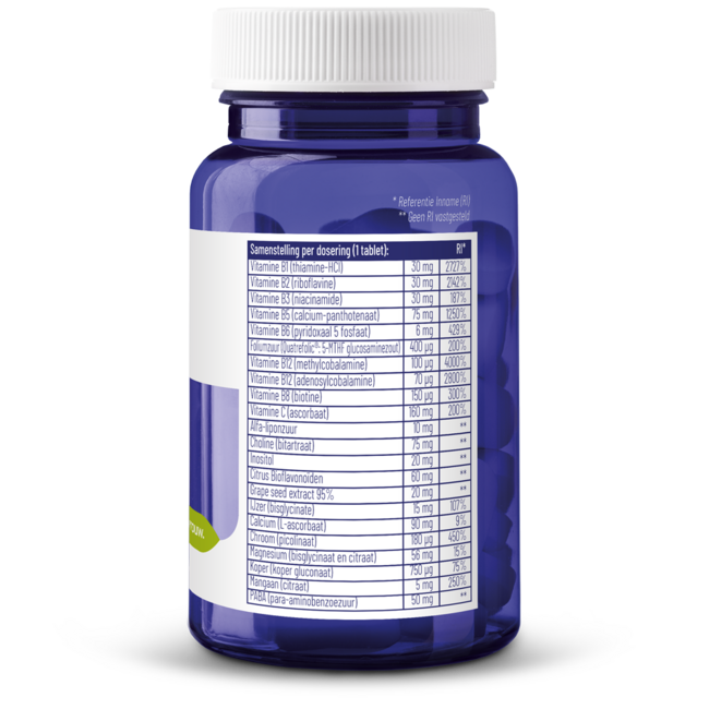 Multi Dag Vrouw 100% Vegan 30 Tabletten