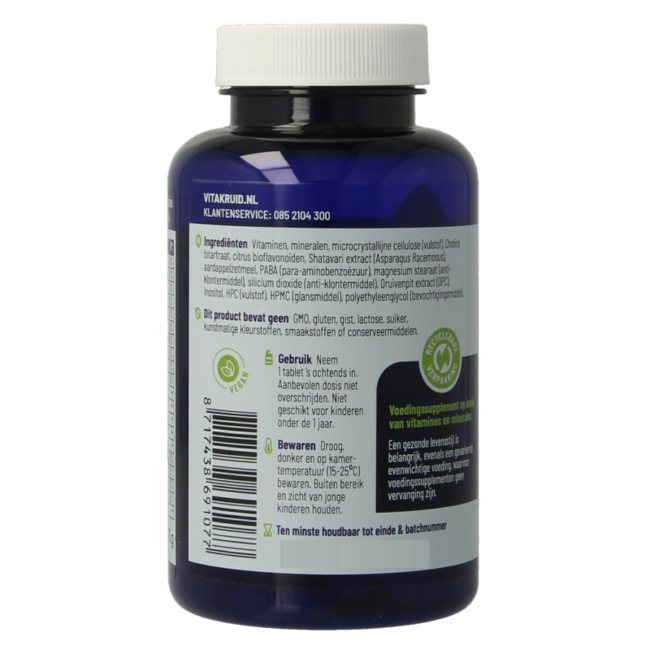 Multi Day Woman 100% Vegan 90 Tablets