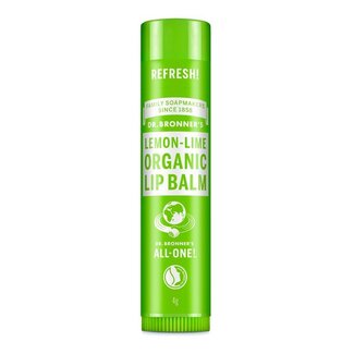 Dr Bronners Dr Bronners Lip Balm Lemon Lime 4 Gram