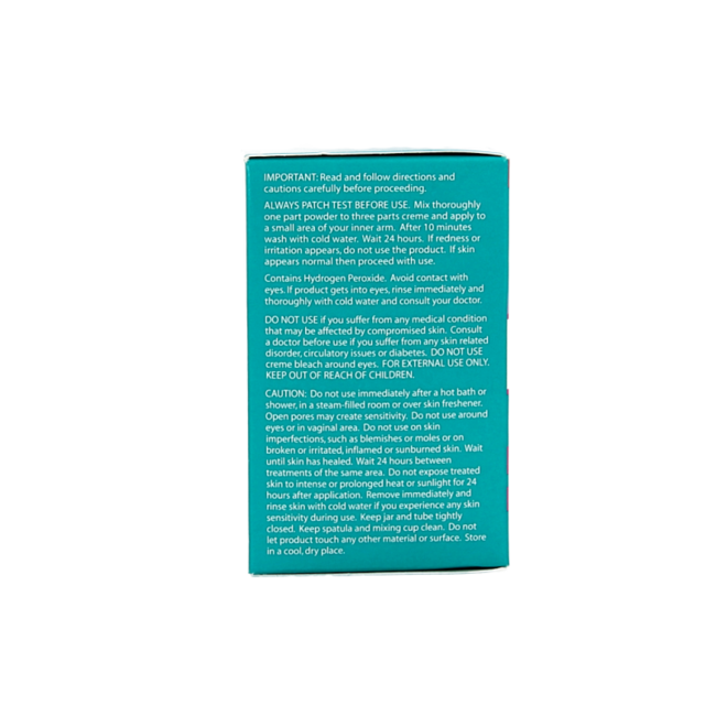 Ontkleuringscreme creme bleach mild aloe vera  30 Milliliter