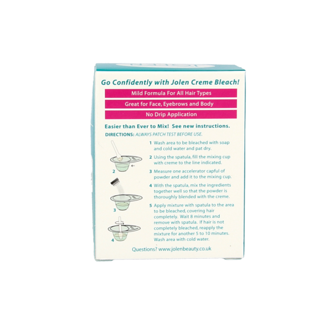 Ontkleuringscreme creme bleach mild aloe vera  30 Milliliter