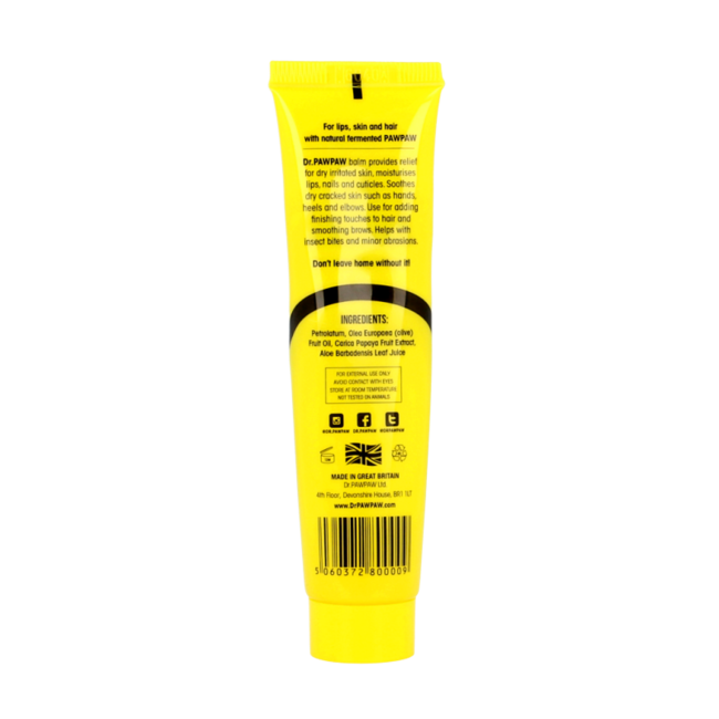 Dr. Pawpaw Multifunctionele balsem original yellow 25 Milliliter