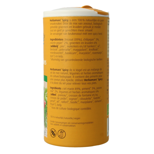 Herbamare organic spicy herb salt 250g