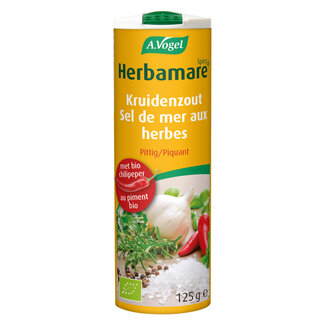 A Vogel Herbamare Kräutersalz Spicy Bio 125 Gramm