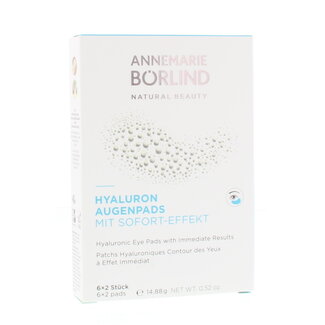 Borlind Borlind Hyaluronowe płatki pod oczy, 12 sztuk