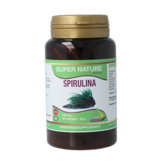 SNP SNP Spirulina 500mg puro 90 Cápsulas vegetarianas