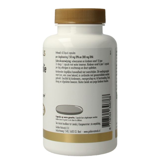 Omega 3 algae oil liquid capsules 60 Capsules