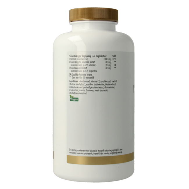 Golden Naturals Acerola Witamina C 500mg 100 Tabletek do ssania