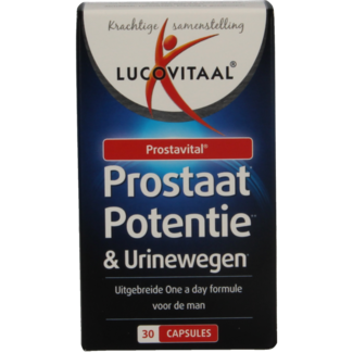 Lucovitaal Lucovitaal Prostaat potentie en urinewegen 30 Capsules