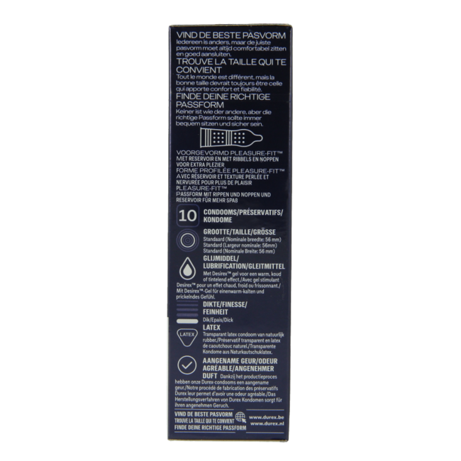 Durex Orgasm Intense 10 Pieces