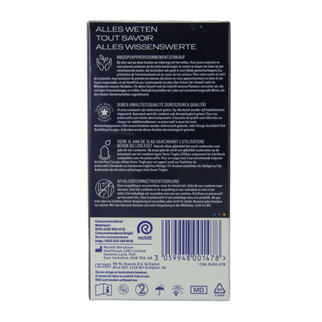 Durex Orgasm Intense 10 Pack