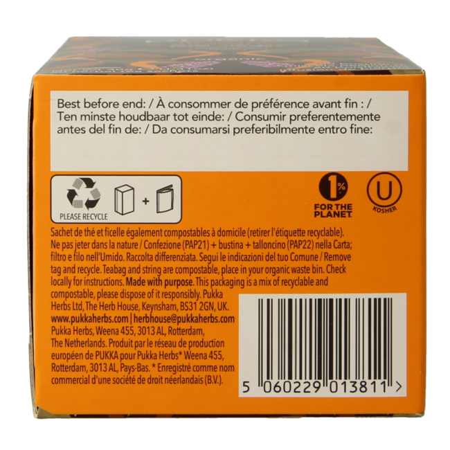 Licorice & cinnamon tea organic 20 bags