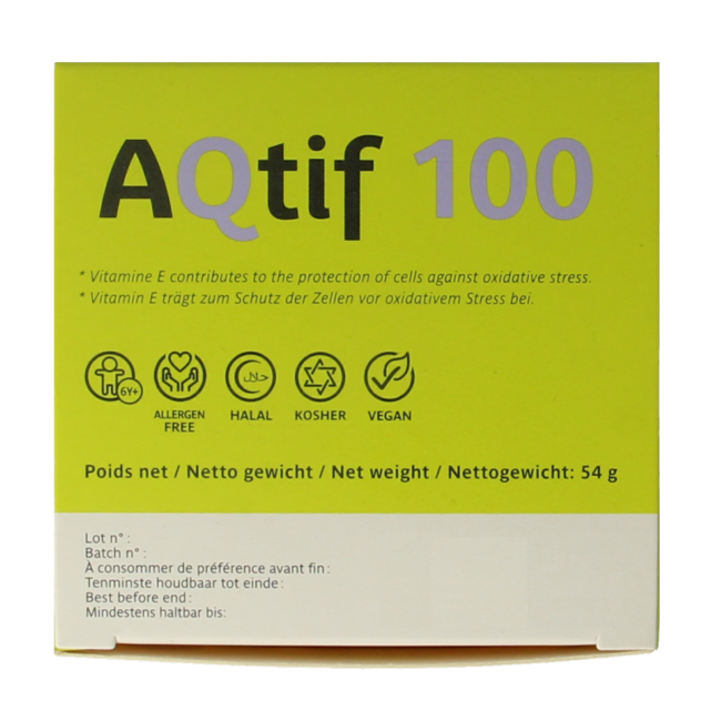 Aqtif100 90 Capsules