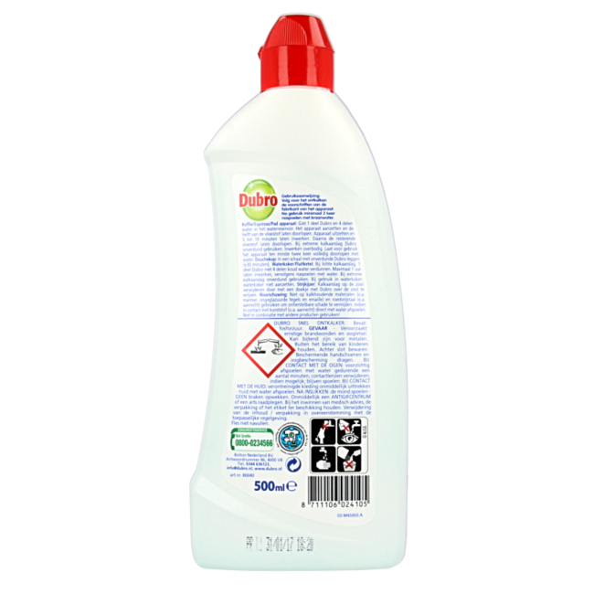 Dubro Détartrant Rapide pour Appareils 500 ml