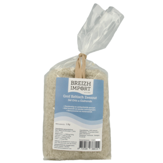 Breizh Import Sal marina celta gruesa 1 kilogramo