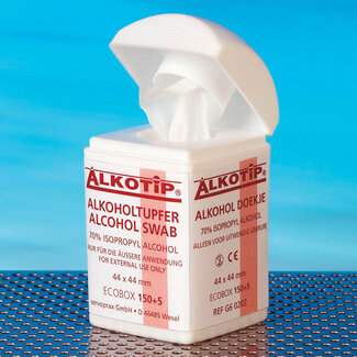 Alkotip Alcohol wipes dispenser 155 pieces