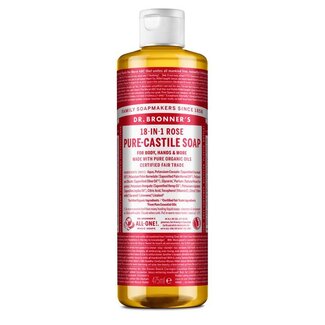 Dr Bronners Savon liquide à la rose Dr. Bronner's 475 ml