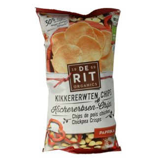 De Rit Chips de garbanzos con pimentón bio 75 gramos