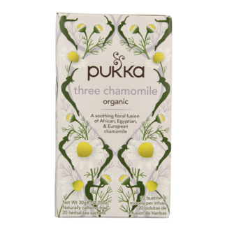 Pukka Three chamomile organic 20 bags